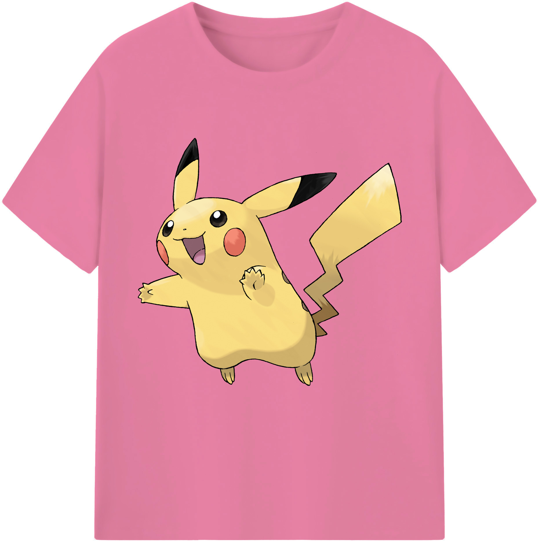 （画像用） ポケットモンスター Pokémon 綿100％半袖Tシャツ（フロントプリント）